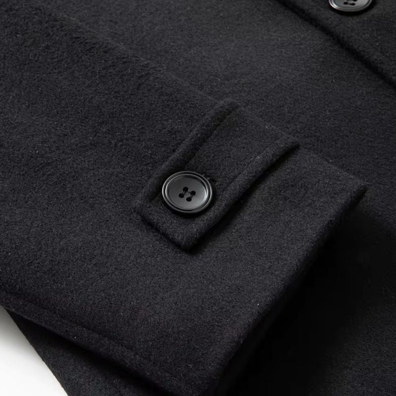 Manteau homme croisé lisse, Long manteau homme, Long manteau homme, Manteau homme, Manteau homme, Modèle de thème