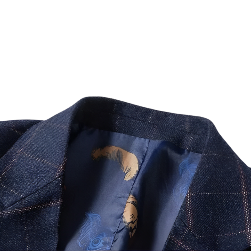 veste homme carreaux, veste homme bleu marine, veste homme élégante, veste homme casual chic, blazer homme