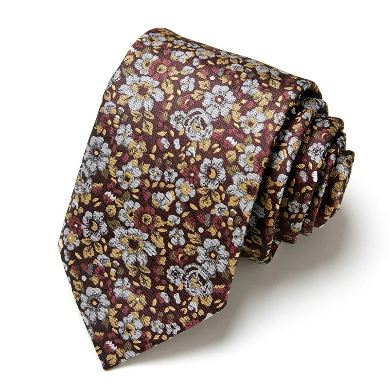 cravate imprimée en soie, cravate élégante, accessoire homme de luxe, cravate sophistiquée, cravate VanGise