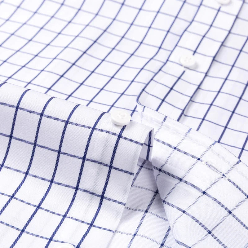 Chemise Homme, Chemise Habillée Homme en Coton Carreaux Maximus, Chemise Habillée Homme en Coton à Carreaux, Chemise Habillée en Coton à Carreaux, Chemise Habillée en Coton, Chemise Classique, Chemise