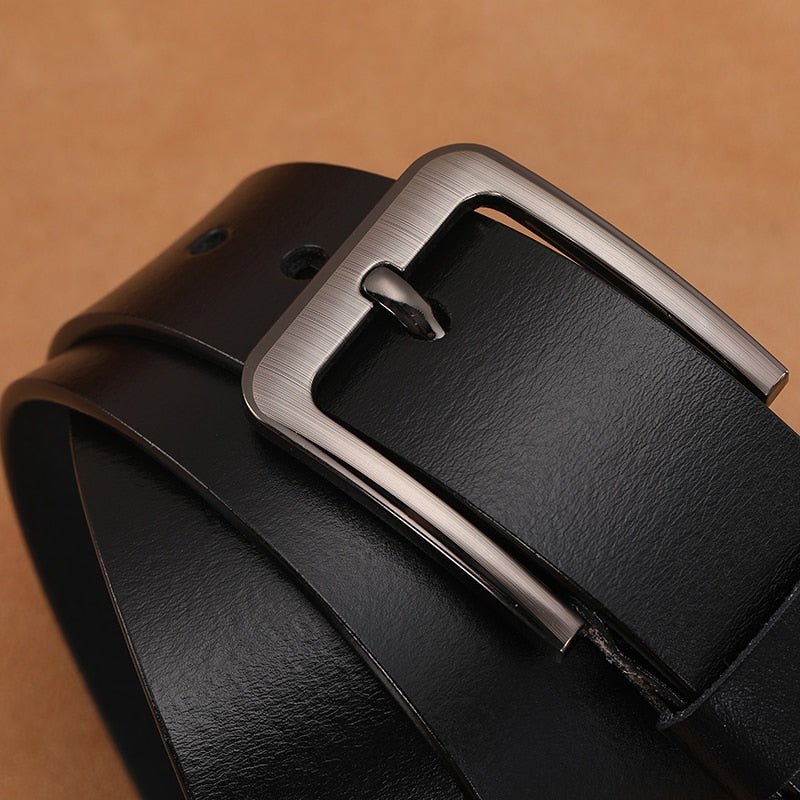 ceinture homme formelle, ceinture en cuir synthétique, accessoire homme élégant, ceinture boucle premium, ceinture polyvalente