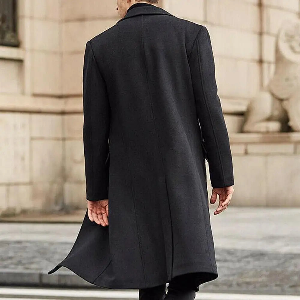 Manteau Homme Monochrome Maximus, Manteau Homme Monochrome, Manteau Homme Maximus, Manteau Homme en Laine, Manteau Homme, Manteau Classique, Manteau