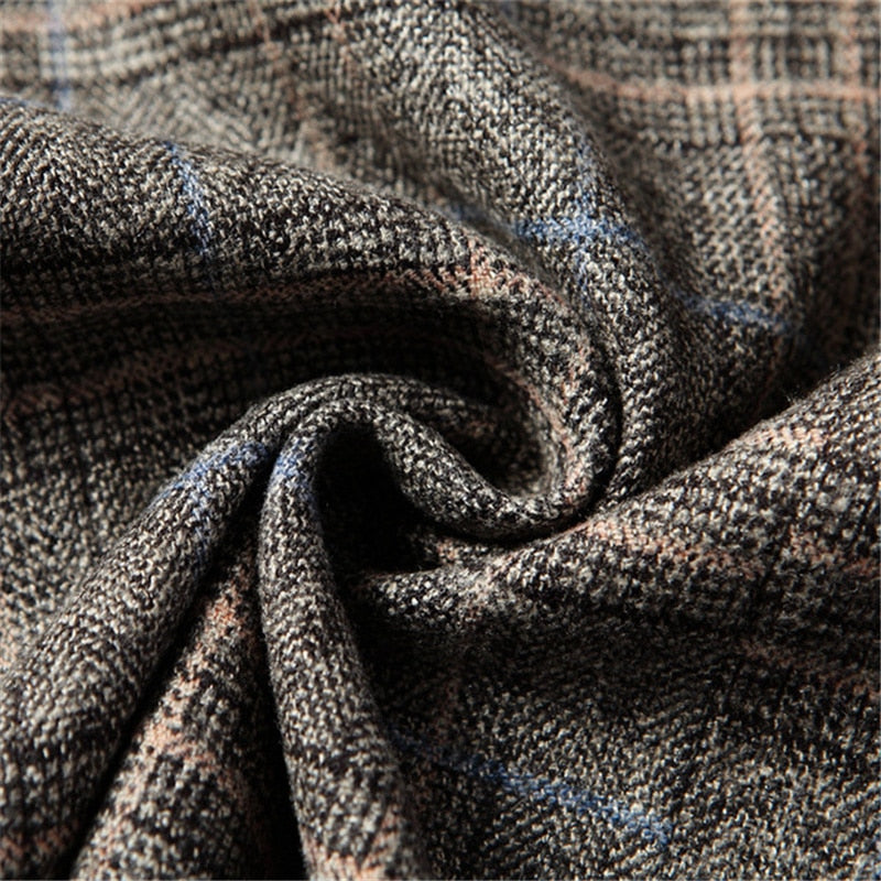 Veste Homme à Carreaux, Veste Élégante Homme, Veste Décontractée Chic Homme, Veste Mode Homme 2025, Veste Classique Moderne Homme