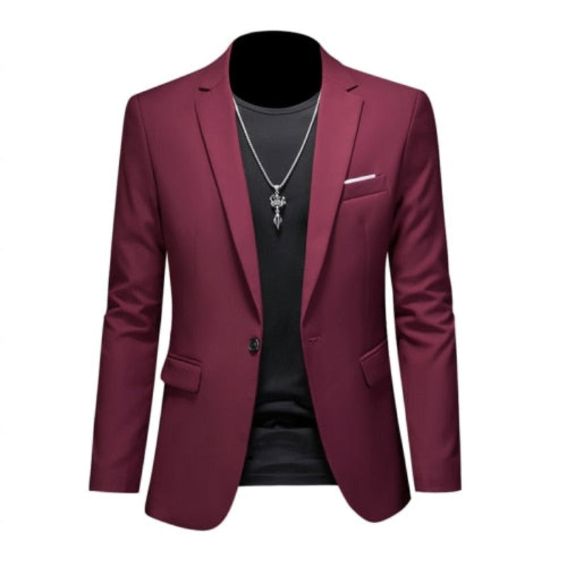 Veste Homme Élégante, Veste de Costume Homme, Veste Professionnelle Homme, Veste Chic Homme, Veste Slim Homme