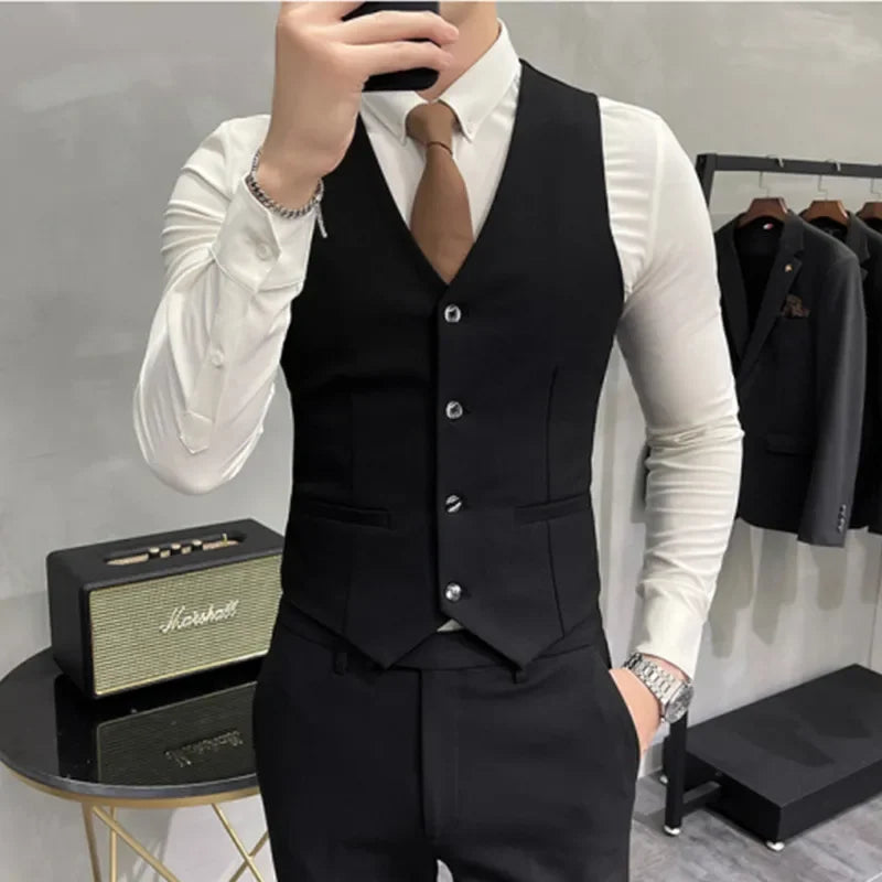 Costume 3 Piecès Homme, costume slim fit, costume formel homme, costume élégant homme