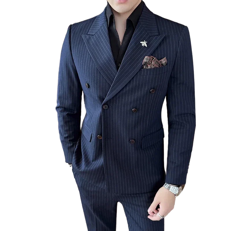 Ensemble 3 Pièces Homme, Costume Slim, Costume Maximus, Costume Homme, Costume 3 Pièces Rayé, Costume 3 Pièces Moderne, Costume 3 Pièces Croisé Rayé, Costume 3 Pièces Croisé, Costume 3 Pièces Coupe Slim, costume 3 Pièces, Costume