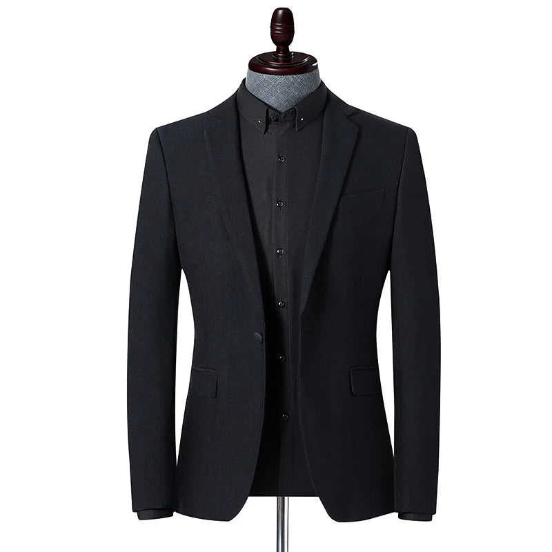 Veste Homme Slim, Veste Homme Noire, Veste Élégante Homme, Veste Décontractée Chic, Veste Homme Classique