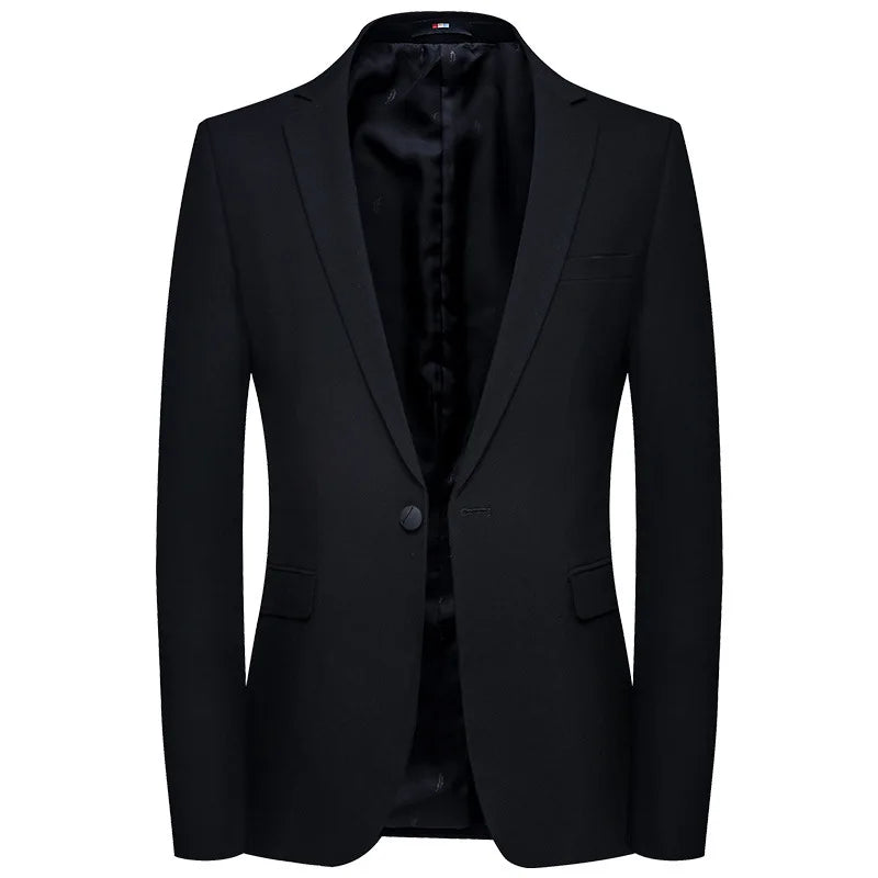 Veste Homme Slim, Veste Homme Noire, Veste Élégante Homme, Veste Décontractée Chic, Veste Homme Classique