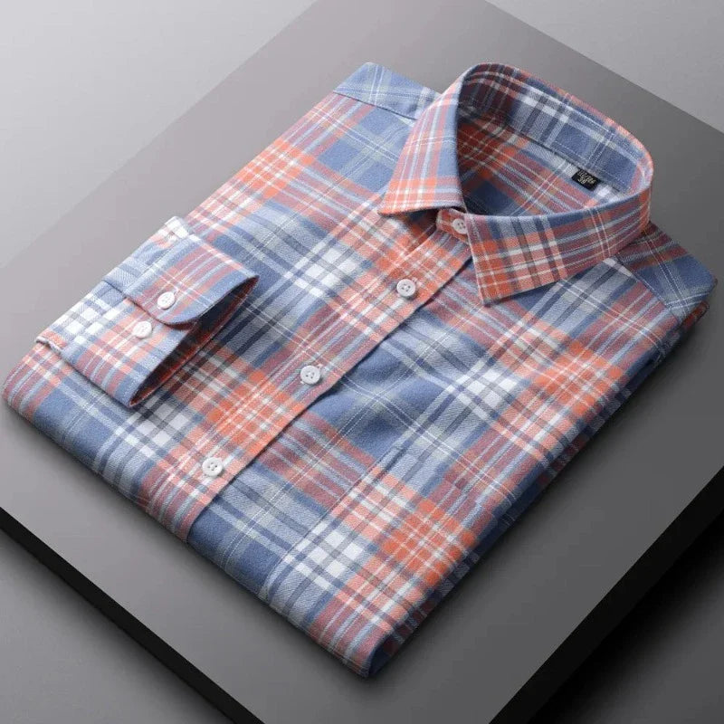 Chemise à carreaux, Chemise habillée à carreaux Maximus, Chemise habillée à carreaux, Chemise habillée en flanelle, Chemise en flanelle à carreaux, Chemise