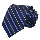 cravate rayée, cravate en polyester, cravate homme élégante, accessoire masculin de qualité, cravate classique
