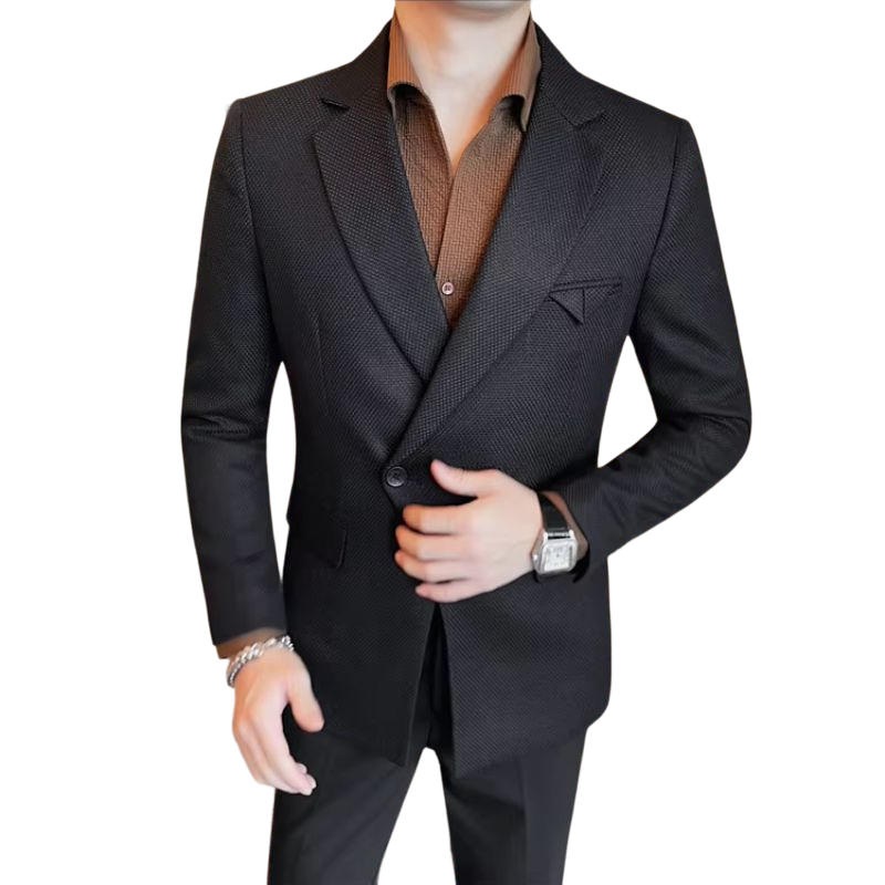 veste homme croisée, veste homme un bouton, veste luxe homme, veste homme hiver, blazer homme élégant