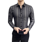 Chemise Habillée Homme, Chemise Rayée Homme, Chemise Habillée, Chemise Homme, Chemise à Rayures Homme, Chemise à Rayures, Chemise