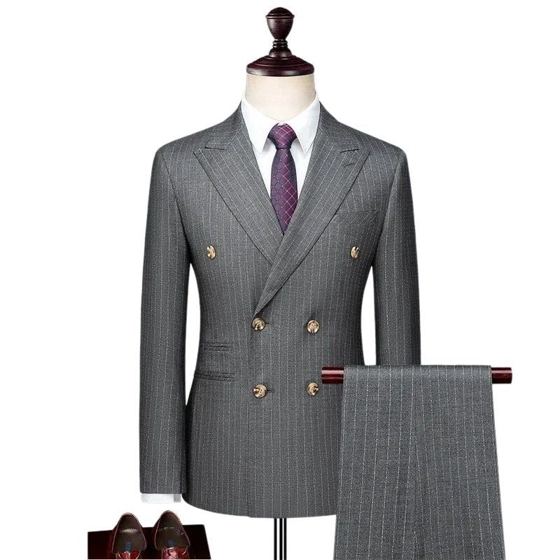 Costume Homme Slim Fit, Costume Homme Rayé, Costume Homme Moderne, Costume Homme Gris, Costume Homme, Costume 3 Pièces Slim Fit, Costume 3 Pièces Rayé, Costume 3 Pièces Homme, Costume 3 Pièces, Costume