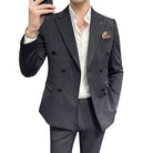 costume croisé, costume slim fit, costume homme croisé, costume homme coupe slim, costume homme slim, costume homme uni, costume homme, costume