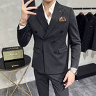 costume croisé, costume slim fit, costume homme croisé, costume homme coupe slim, costume homme slim, costume homme uni, costume homme, costume