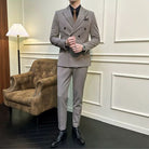 costume croisé, costume slim fit, costume homme croisé, costume homme coupe slim, costume homme slim, costume homme uni, costume homme, costume