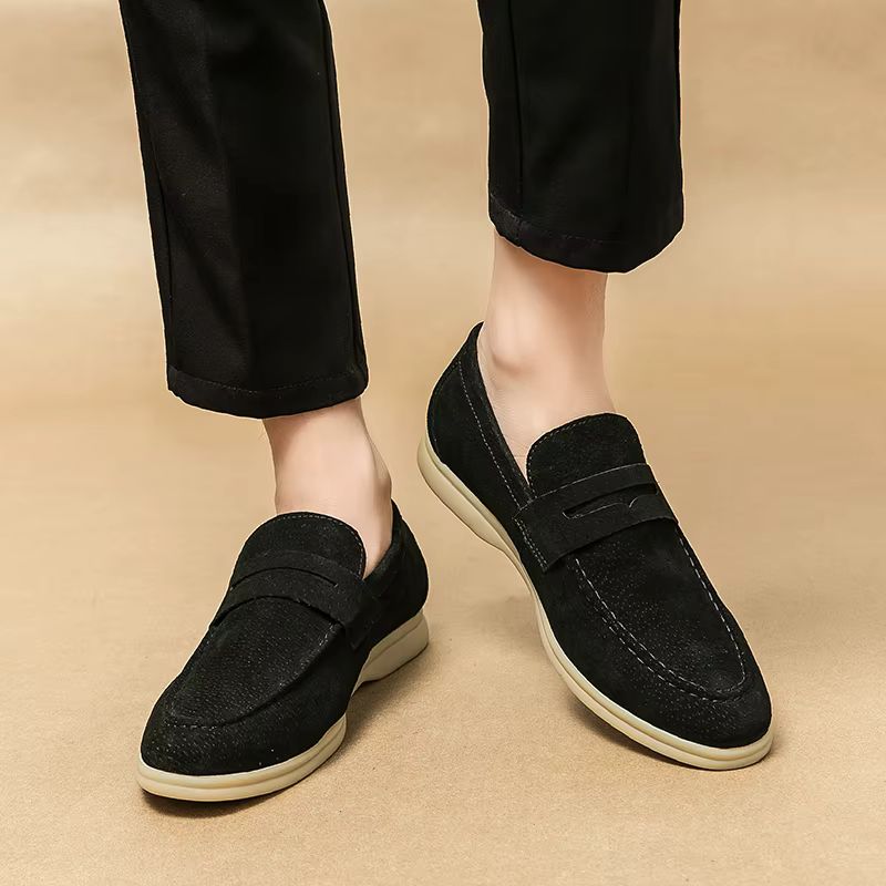 mocassin homme daim, chaussure homme élégante, mocassin style daim, mocassin confortable homme, mocassin casual