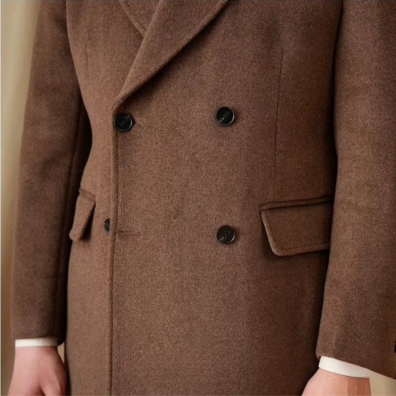 manteau croisé homme, manteau de cérémonie homme, manteau slim homme, manteau élégant hiver
