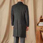 manteau croisé homme, manteau de cérémonie homme, manteau slim homme, manteau élégant hiver