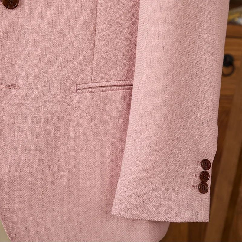 blazer homme en lin slim, blazer beige homme, blazer chic homme, blazer mariage, blazer casual chic