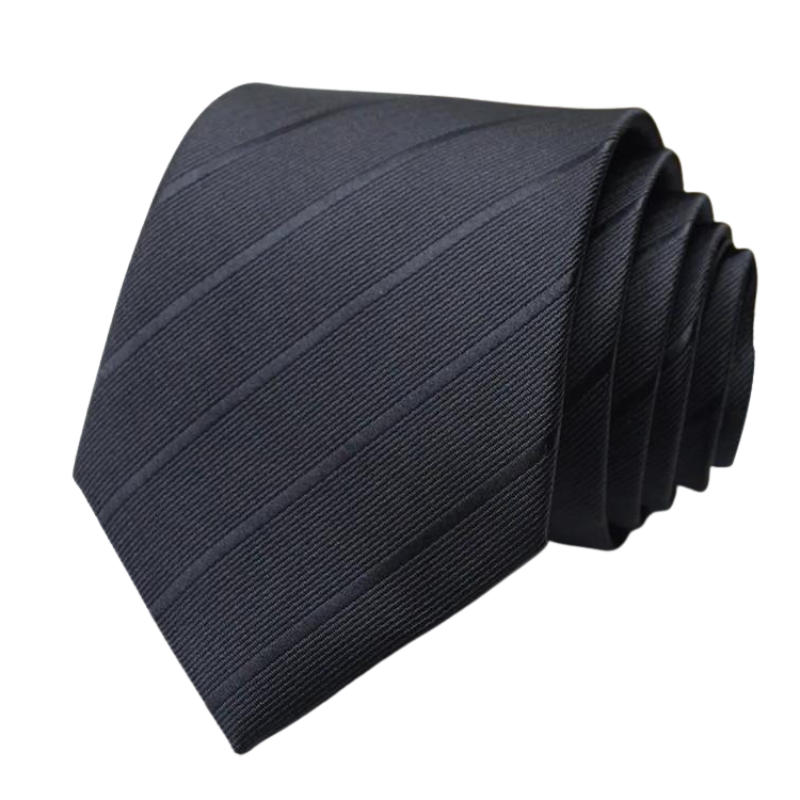 cravate rayée, cravate en polyester, cravate homme élégante, accessoire masculin de qualité, cravate classique