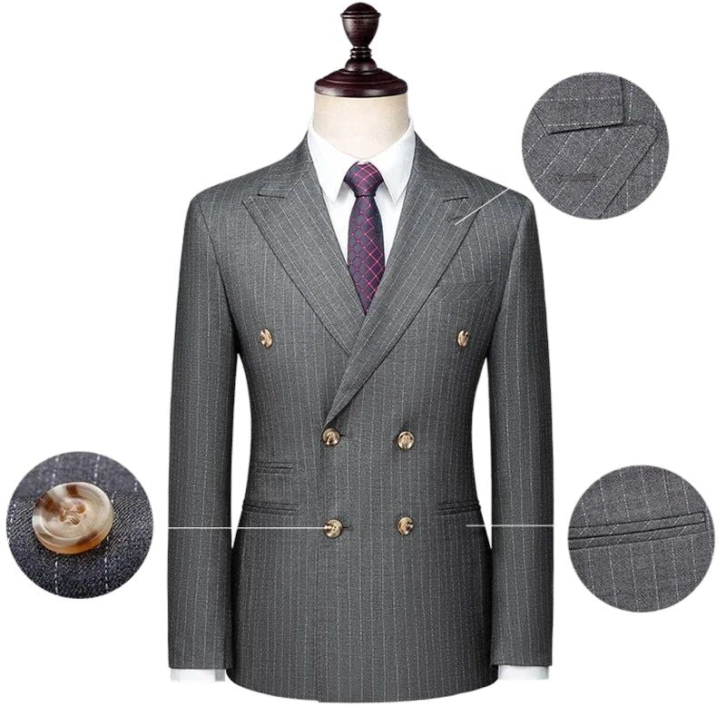 Costume Homme Slim Fit, Costume Homme Rayé, Costume Homme Moderne, Costume Homme Gris, Costume Homme, Costume 3 Pièces Slim Fit, Costume 3 Pièces Rayé, Costume 3 Pièces Homme, Costume 3 Pièces, Costume