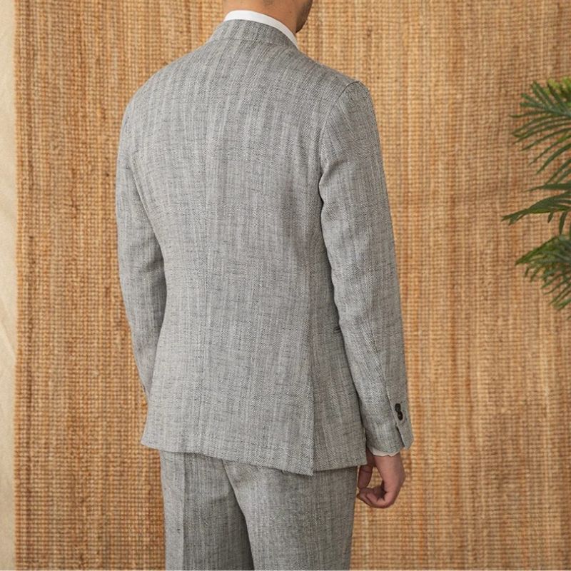 blazer en lin homme, veste en lin homme, blazer casual homme, blazer de cérémonie homme