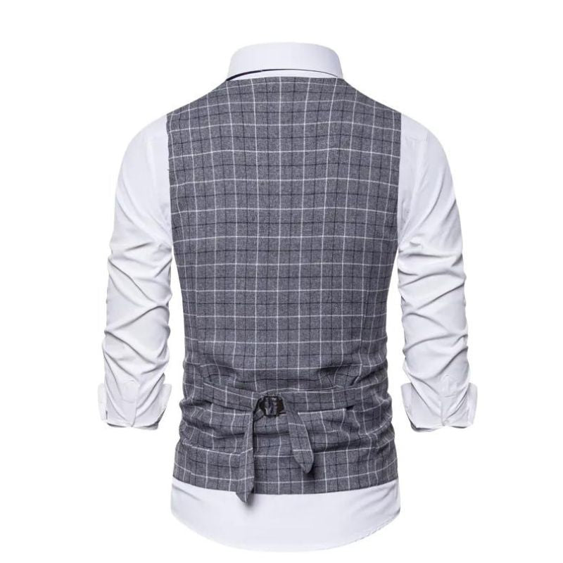 gilet homme carreaux, gilet homme formel, gilet homme élégant, veste sans manches homme, gilet de costume homme