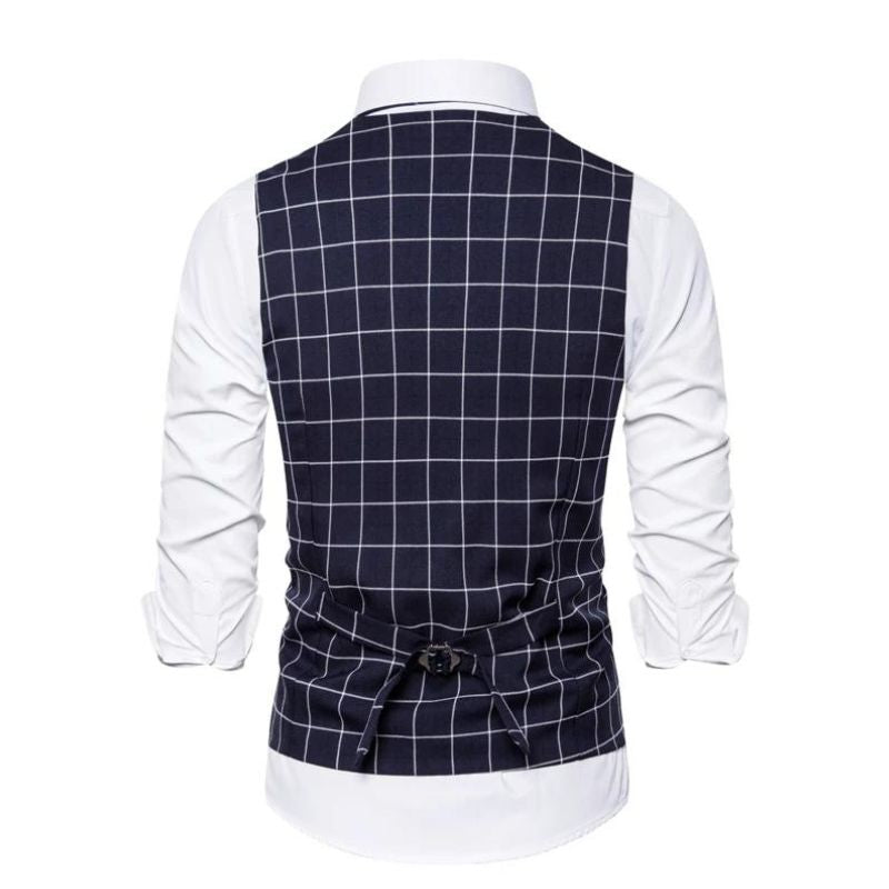 gilet homme carreaux, gilet homme formel, gilet homme élégant, veste sans manches homme, gilet de costume homme