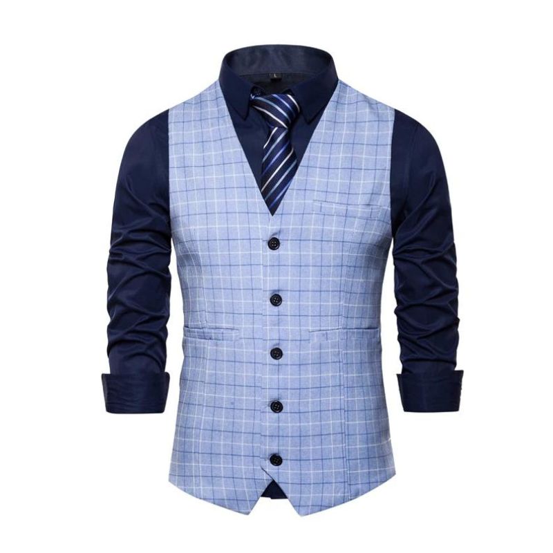 gilet homme carreaux, gilet homme formel, gilet homme élégant, veste sans manches homme, gilet de costume homme