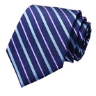 cravate rayée, cravate en polyester, cravate homme élégante, accessoire masculin de qualité, cravate classique
