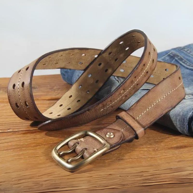 ceinture homme vintage, ceinture en cuir artisanale, ceinture fait main, accessoire homme élégant, ceinture en cuir véritable
