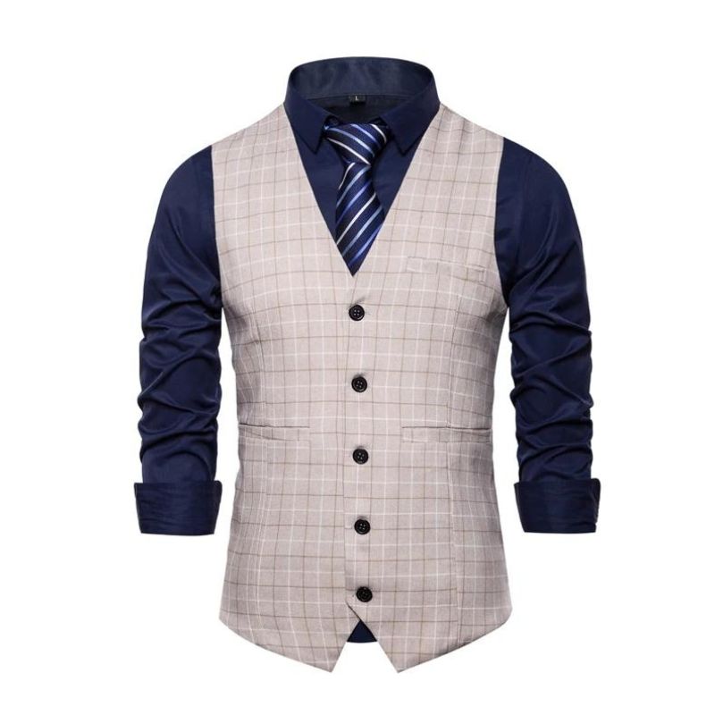 gilet homme carreaux, gilet homme formel, gilet homme élégant, veste sans manches homme, gilet de costume homme