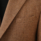 veste en laine, blazer en laine, blazer slim fit homme, blazer de cérémonie en laine, blazer marron homme