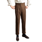 pantalon tailleur homme, pantalon homme élégant, pantalon slim habillé, pantalon homme polyester, pantalon de bureau homme