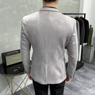 veste homme velours, veste homme style anglais, veste homme élégante, veste homme bouton unique, blazer homme toutes saisons