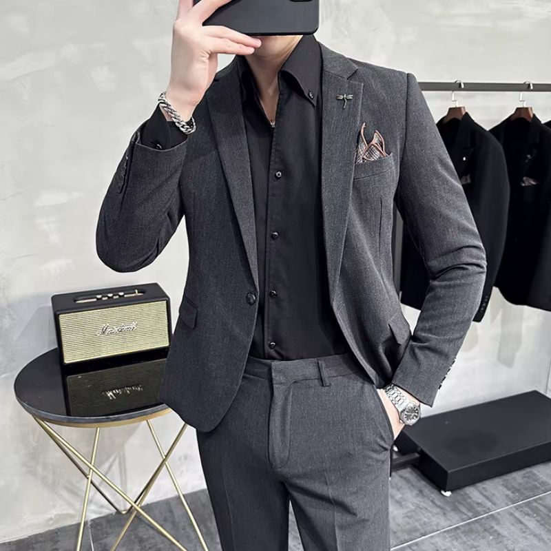 costume, costume homme, costume uni, costume slim fit, costume slim homme