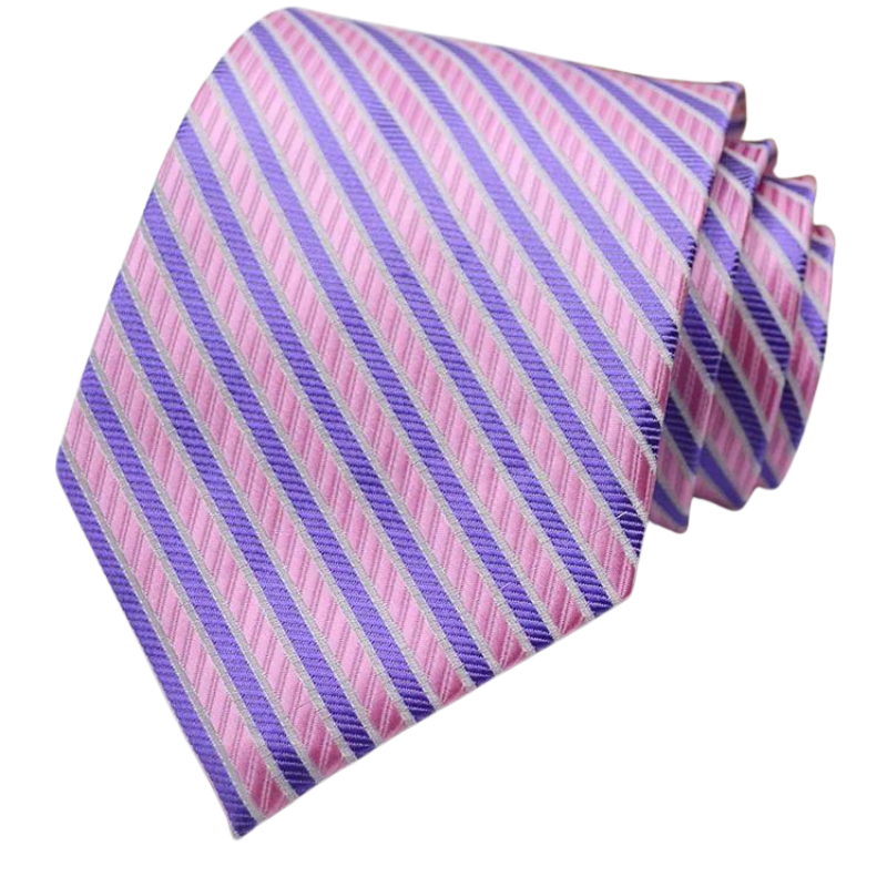 cravate rayée, cravate en polyester, cravate homme élégante, accessoire masculin de qualité, cravate classique