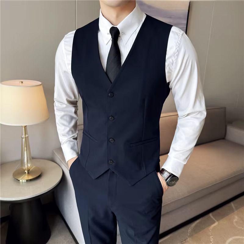 gilet homme uni, gilet homme slim, gilet homme formel, gilet homme élégant, veste sans manches homme