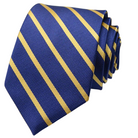 cravate rayée, cravate en polyester, cravate homme élégante, accessoire masculin de qualité, cravate classique