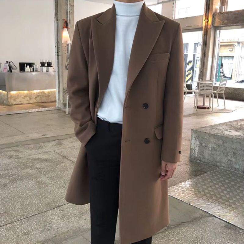 Manteau Homme Croisé, manteau croisé pour homme, manteau, pardessus pour homme, manteau long pour homme


