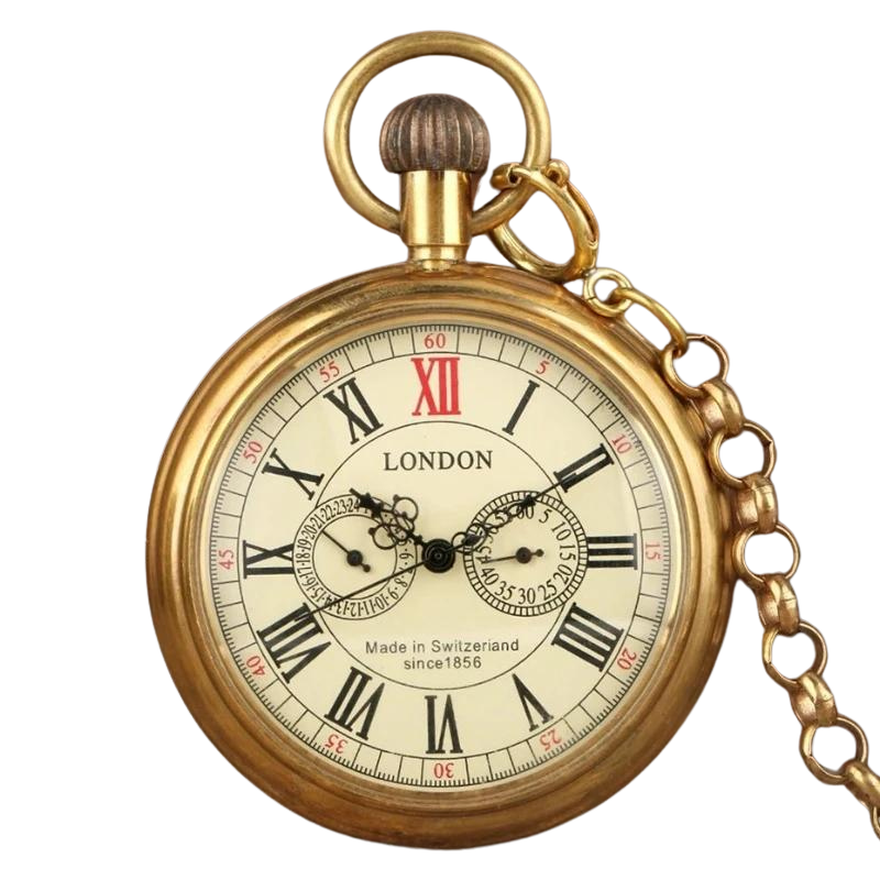 Montre pour homme, Montre luxueuse, Montre de luxe, Montre de poche vintage, Montre de poche London Vintage Maximus, Montre de poche automatique, Ancienne montre de poche, Montre de poche, Montre