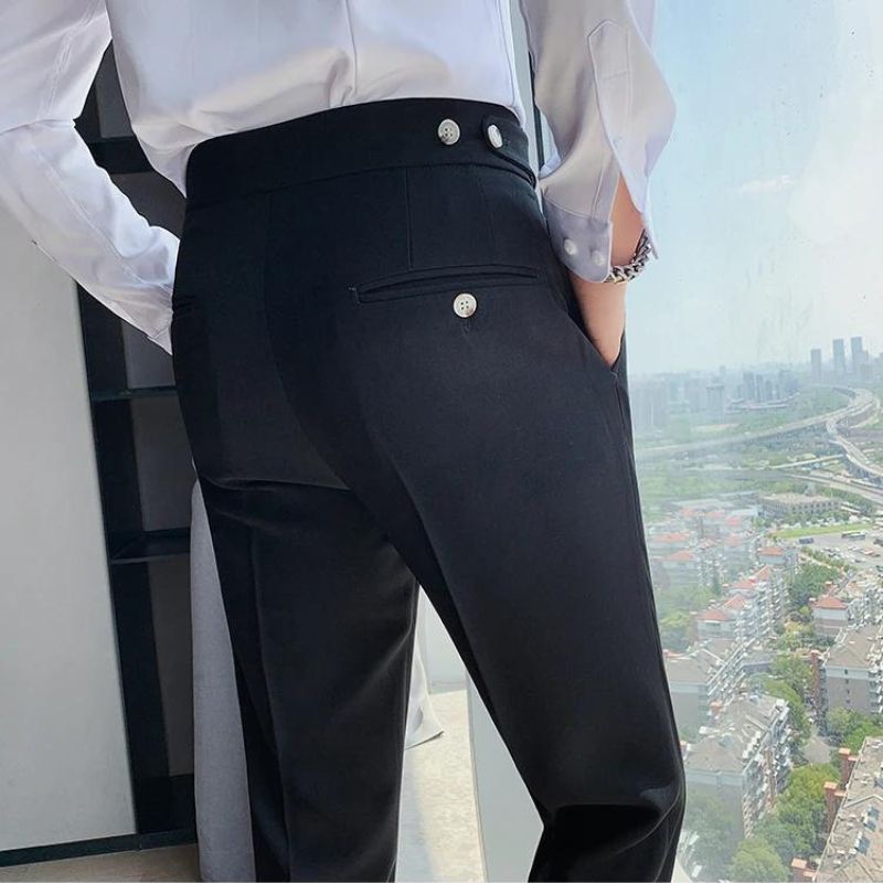 pantalon tailleur premium, pantalon homme slim, pantalon homme élégant, pantalon de costume, pantalon homme formel