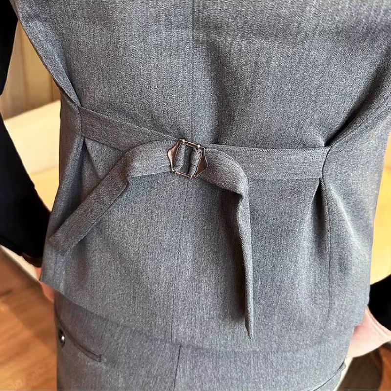 gilet homme uni, gilet homme slim, gilet homme formel, gilet homme élégant, veste sans manches homme