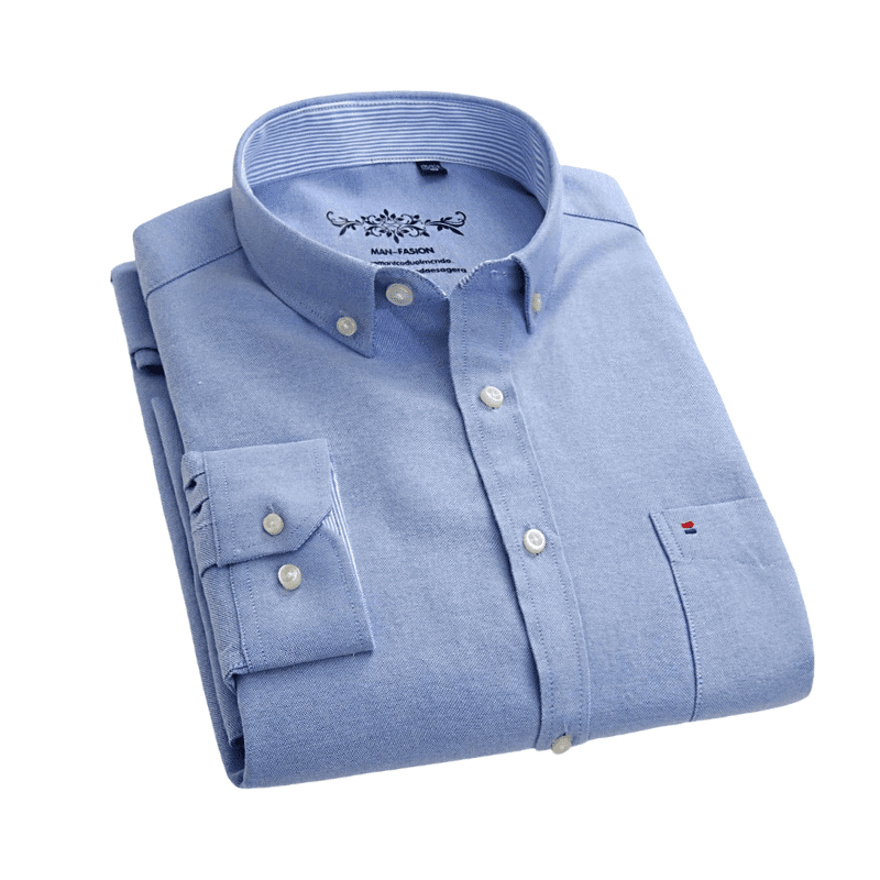 Chemise Élégante Homme, Chemise Homme, Chemise Habillée Homme en Coton Oxford, Chemise Habillée, chemise en coton, Chemise Classique, Chemise