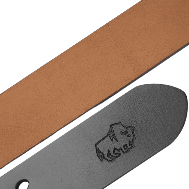 ceinture homme cuir véritable, ceinture bison denim, ceinture casual élégante, accessoire homme luxe, ceinture boucle imposante