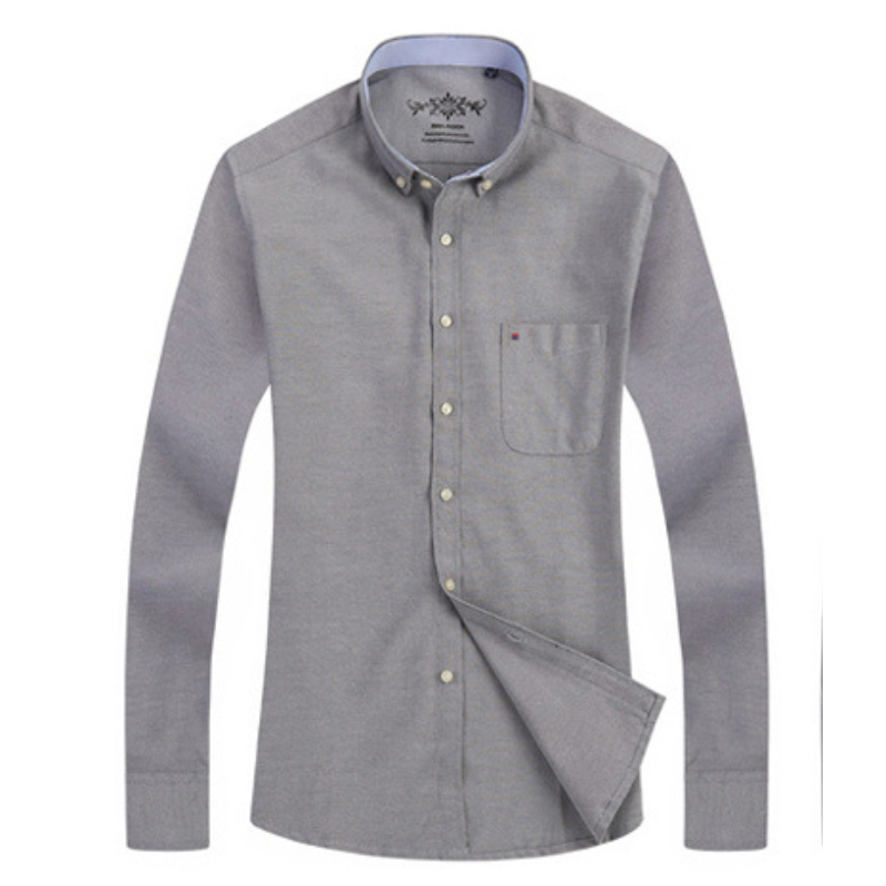 Chemise Élégante Homme, Chemise Homme, Chemise Habillée Homme en Coton Oxford, Chemise Habillée, chemise en coton, Chemise Classique, Chemise