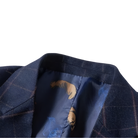 veste homme carreaux, veste homme bleu marine, veste homme élégante, veste homme casual chic, blazer homme







