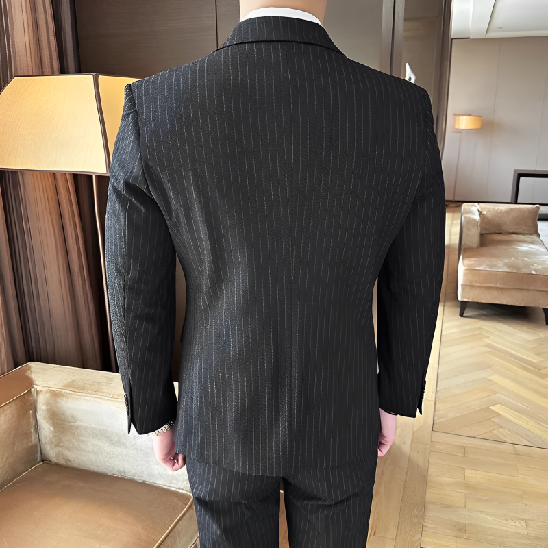 Ensemble 3 Pièces Homme, Costume Slim, Costume Maximus, Costume Homme, Costume 3 Pièces Rayé, Costume 3 Pièces Moderne, Costume 3 Pièces Croisé Rayé, Costume 3 Pièces Croisé, Costume 3 Pièces Coupe Slim, costume 3 Pièces, Costume