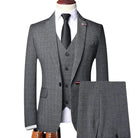 Costume Homme, Costume 3 Pièces Slim Fit, Costume 3 Pièces Moderne, Costume 3 Pièces Complet, costume 3 Pièces, costume 3 gris, Costume